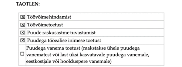 PUUDE RASKUS-ASTME TUVASTAMINE JA TÖÖ-VÕIME HINDAMINE